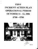 Incident Action Plan: 10/11/01 - 10/12/01