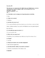 MEMEAC Interview 30