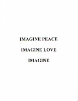 Imagine Peace, Imagine Love, Imagine