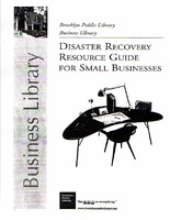 Disaster Recovery Resource Guide for Small Businesses [1 of 4]