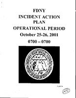 Incident Action Plan: 10/25/01 - 10/26/01