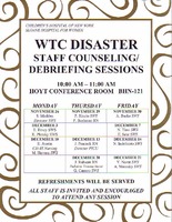 WTC Disaster Staff Counseling