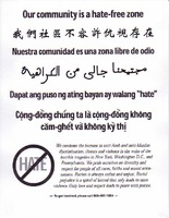 Our Community is a hate-free zone.