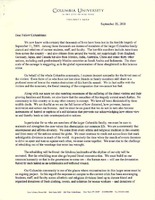 [Letter to] Fellow Columbians [1 of 2]