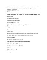 MEMEAC Interview 63