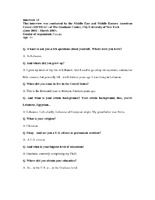 MEMEAC Interview 13
