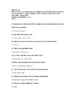 MEMEAC Interview 54